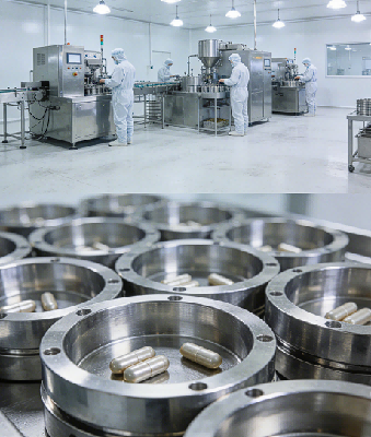 Zgodność z GMP staje się głównym popytem,-wysokiej jakości formy kapsułek pom...